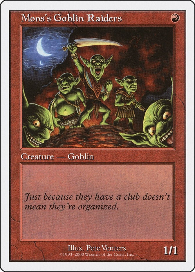 Image for Mons's Goblin Raiders [Starter 2000]