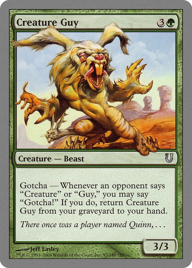 Image for Creature Guy (93) [Unhinged]