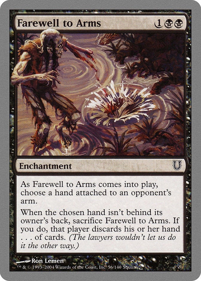 Image for Farewell to Arms (56) [Unhinged]