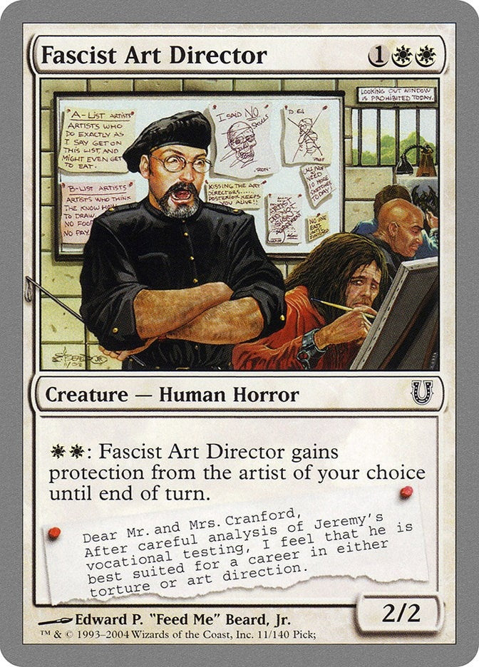 Image for Fascist Art Director (11) [Unhinged]