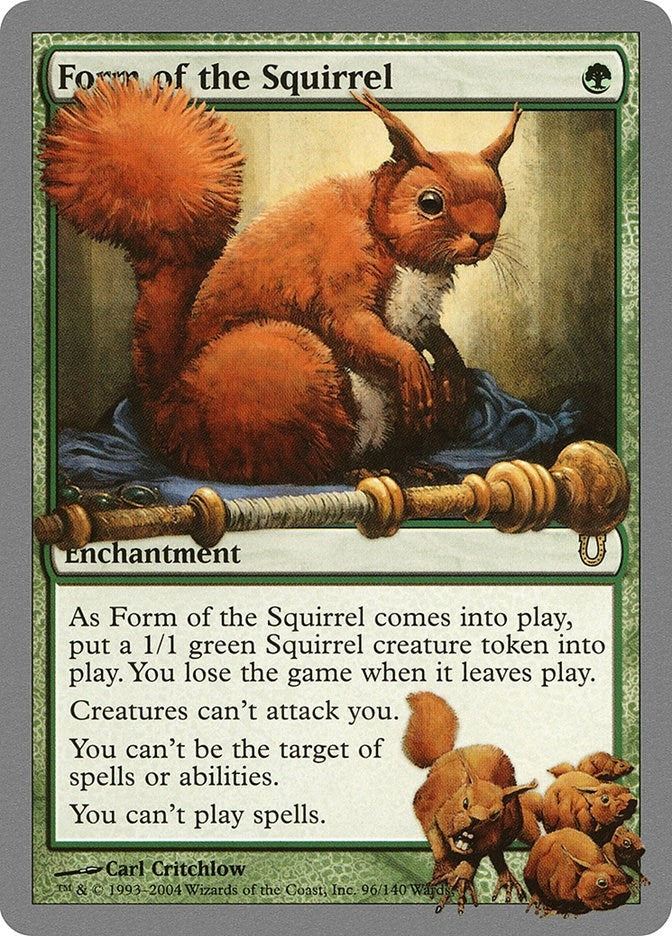 Image for Form of the Squirrel (96) [Unhinged]