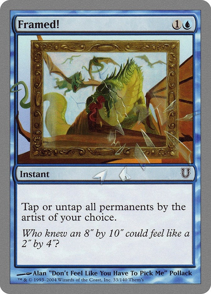 Image for Framed! (33) [Unhinged]