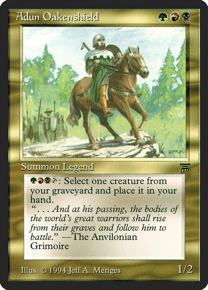 Image for Adun Oakenshield [Legends]