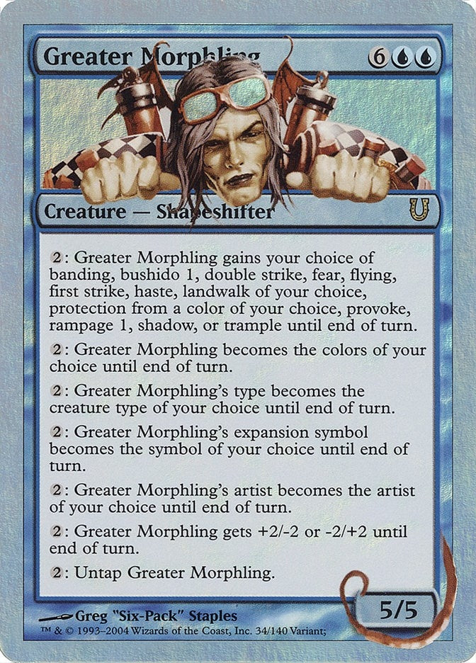 Image for Greater Morphling (34) [Unhinged]