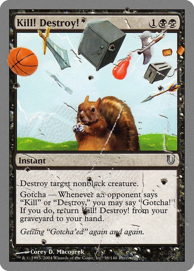 Image for Kill! Destroy! (58) [Unhinged]