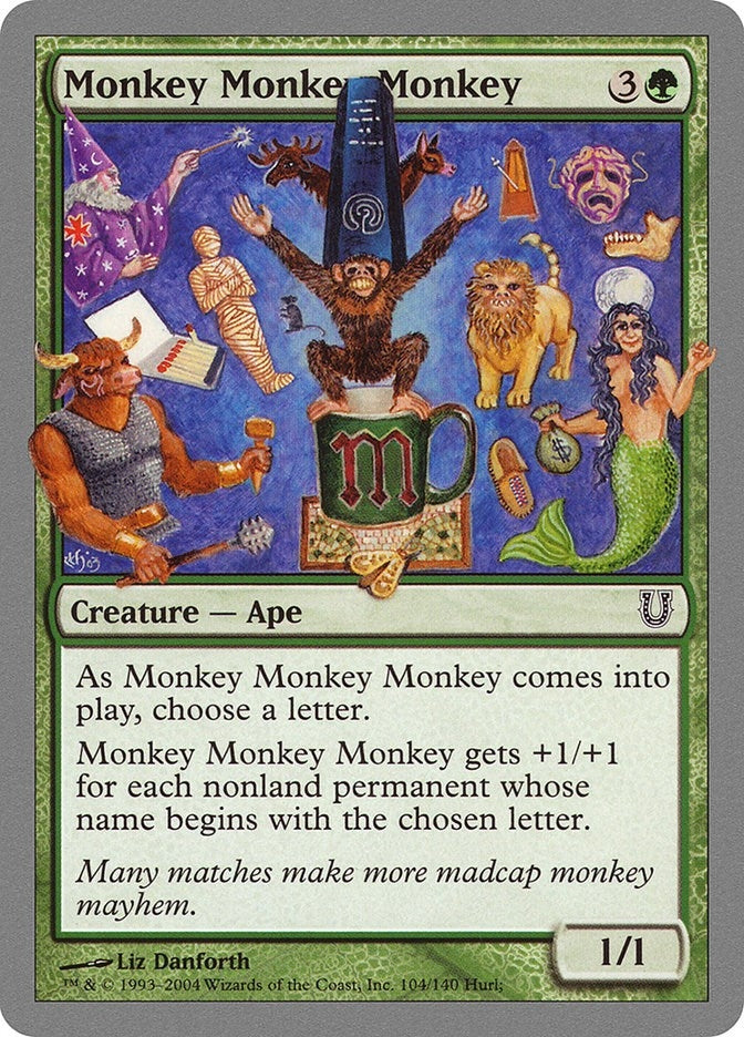 Image for Monkey Monkey Monkey (104) [Unhinged]
