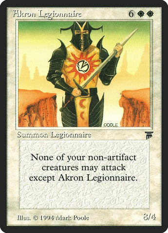 Image for Akron Legionnaire [Legends]