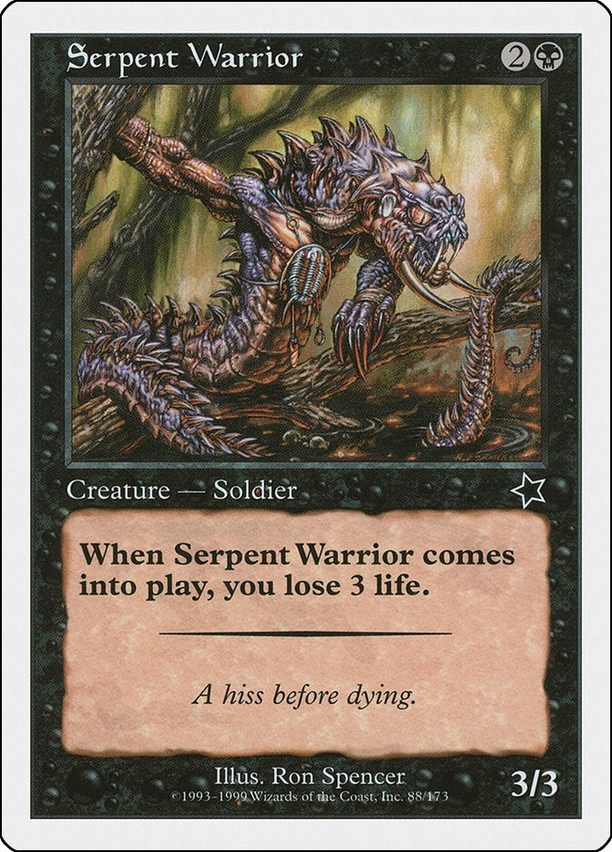 Image for Serpent Warrior (88) [Starter 1999]