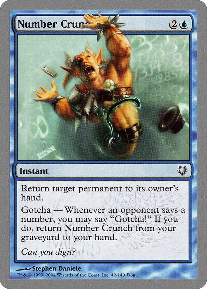 Image for Number Crunch (42) [Unhinged]