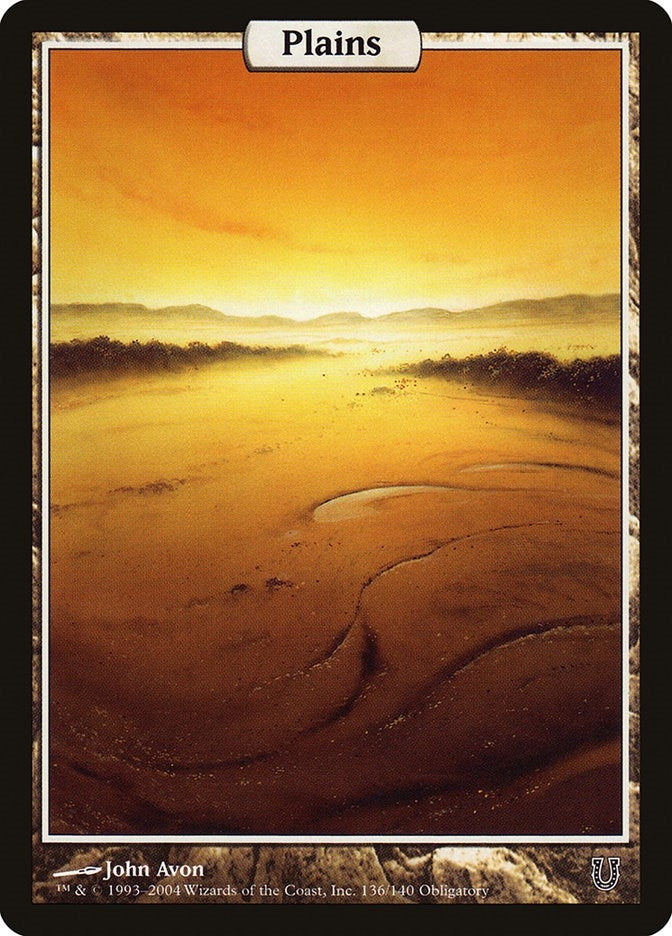 Image for Plains - Full Art (136) [Unhinged]