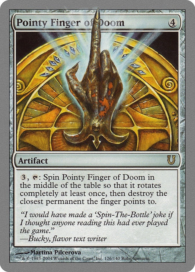 Image for Pointy Finger of Doom (126) - Magic: The Gathering