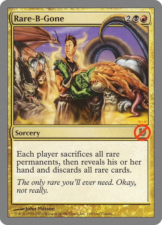 Image for Rare-B-Gone (119) [Unhinged]