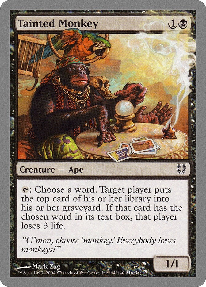 Image for Tainted Monkey (64) [Unhinged]