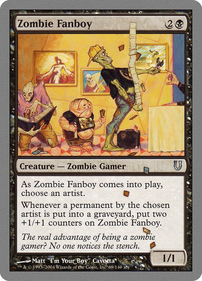 Image for Zombie Fanboy (69) [Unhinged]