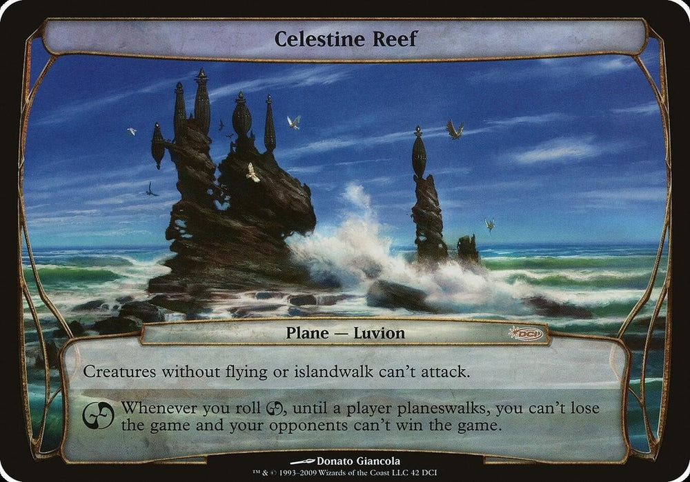 Image for Celestine Reef (Prerelease Promo) (42) [Oversize Cards]