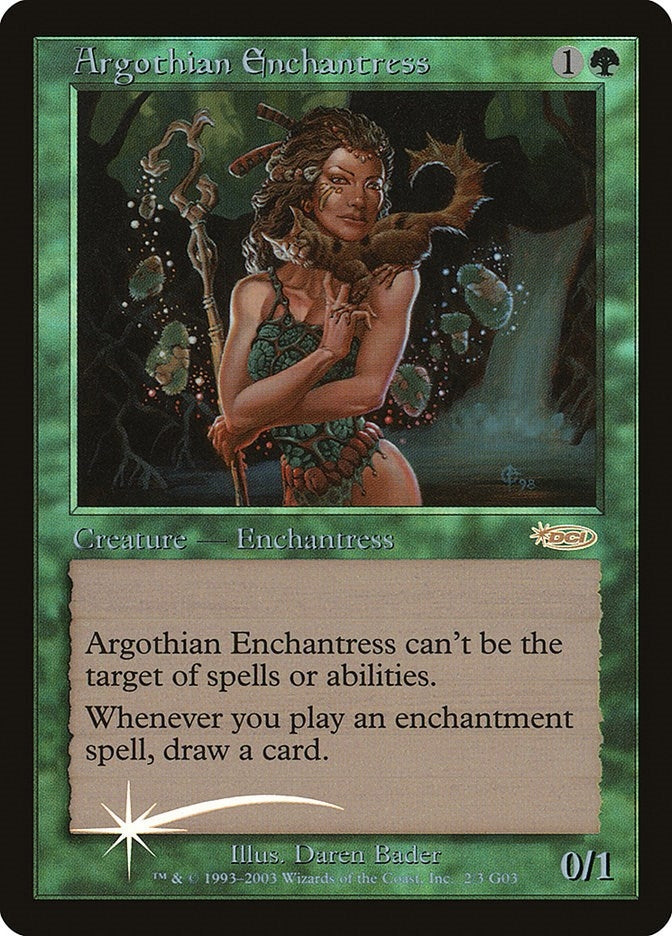 Image for Argothian Enchantress [Judge Promos]