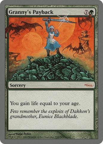 Image for Granny's Payback [Arena Promos]