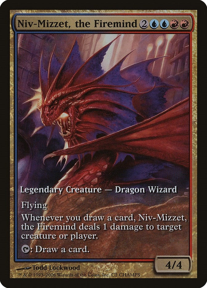 Image for Niv-Mizzet, the Firemind (2) [Champs Promos]
