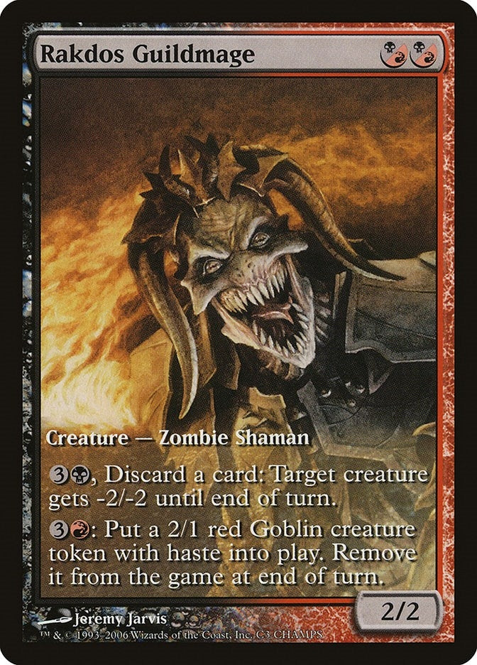 Image for Rakdos Guildmage (3) [Champs Promos]