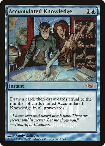 Image for Accumulated Knowledge (8) [FNM Promos]