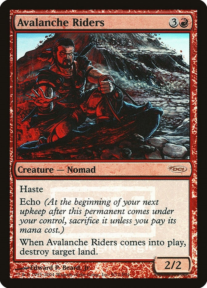 Image for Avalanche Riders (9) [FNM Promos]