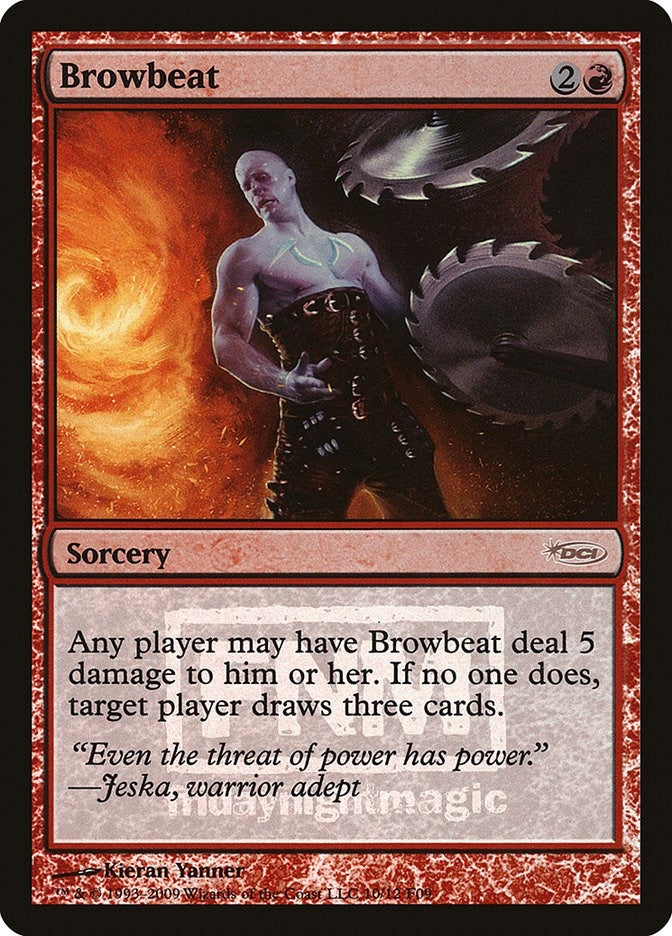 Image for Browbeat (10) [FNM Promos]