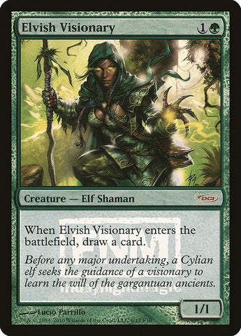 Image for Elvish Visionary (6) [FNM Promos]