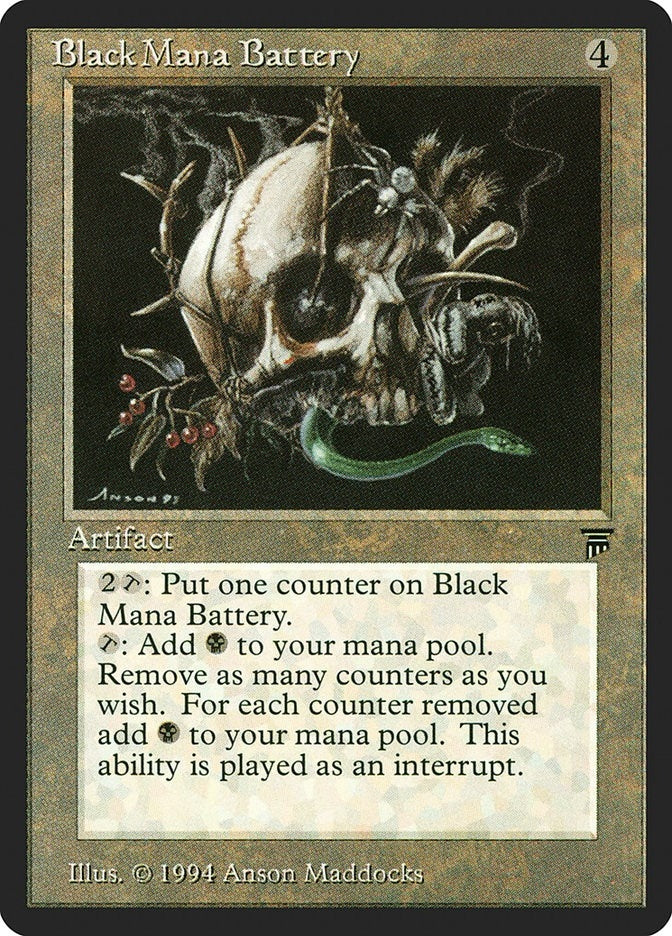 Image for Black Mana Battery [Legends]