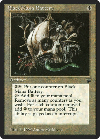 Image for Black Mana Battery [Legends]