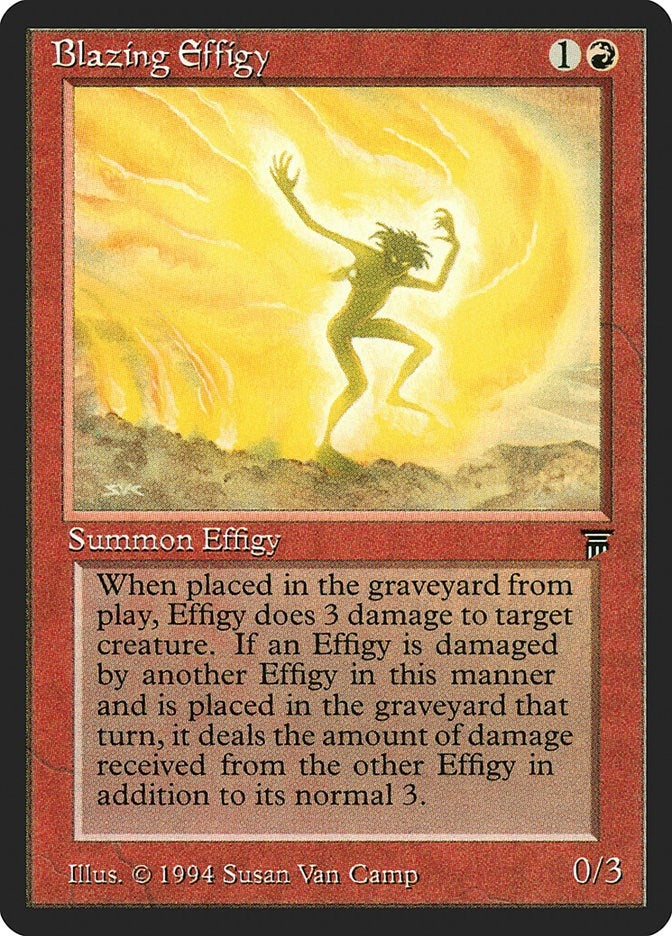 Image for Blazing Effigy [Legends]