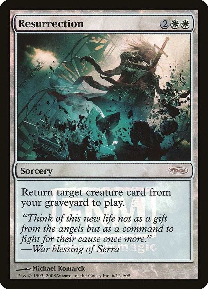 Image for Resurrection (6) - Magic: The Gathering
