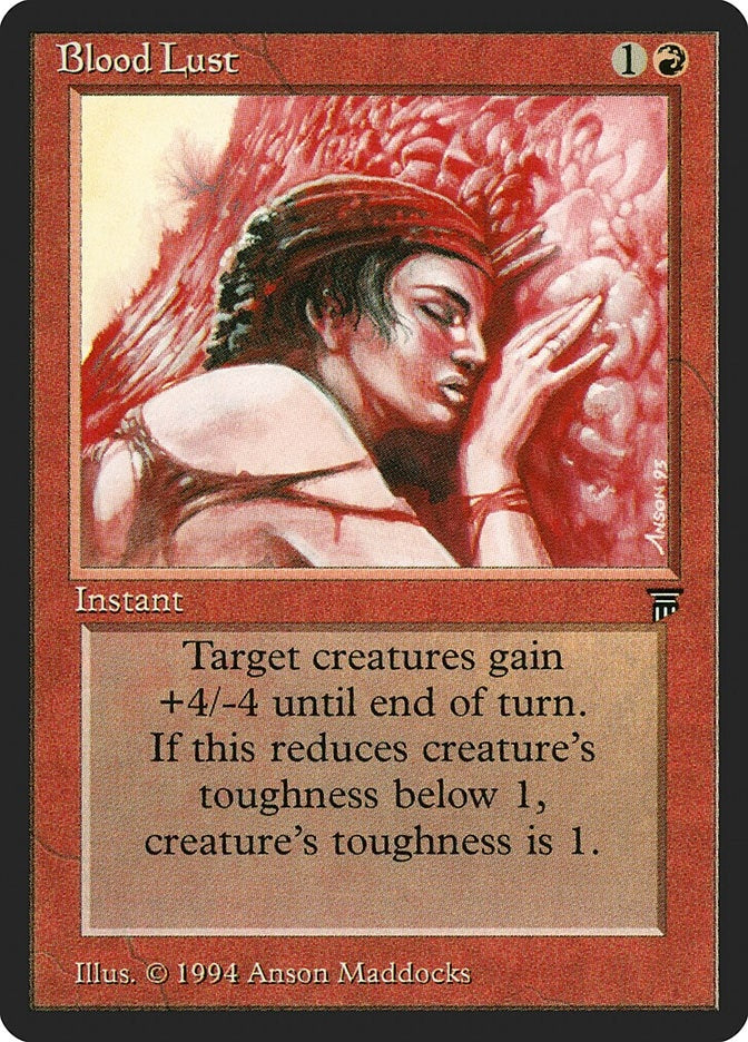 Image for Blood Lust [Legends]