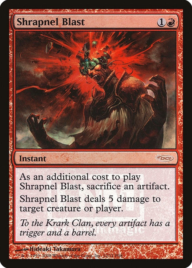 Image for Shrapnel Blast (12) - Magic: The Gathering