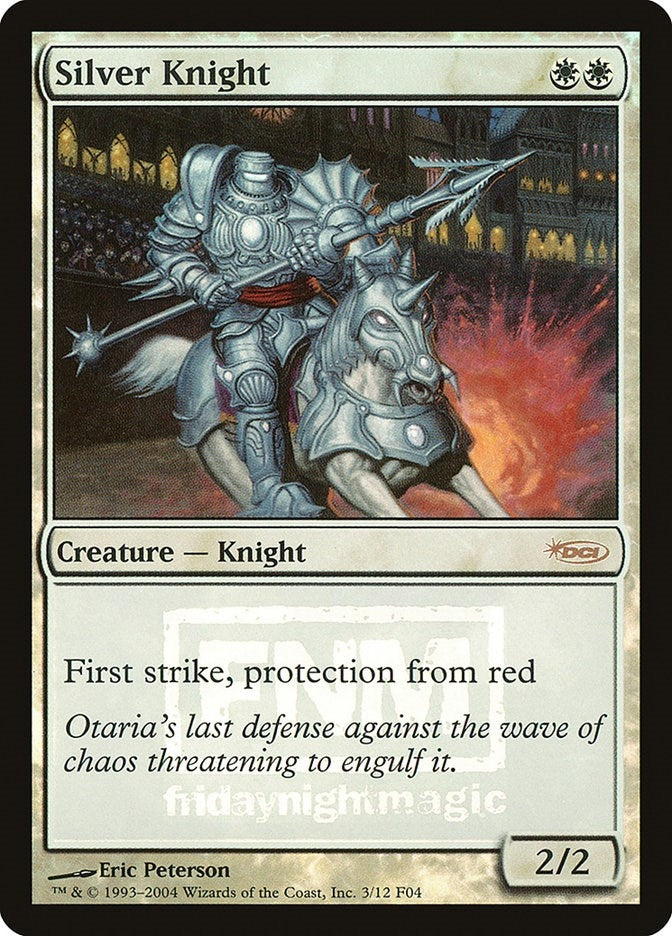 Image for Silver Knight (3) - Magic: The Gathering