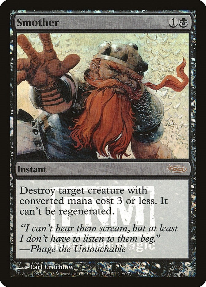 Image for Smother (8) - Magic: The Gathering