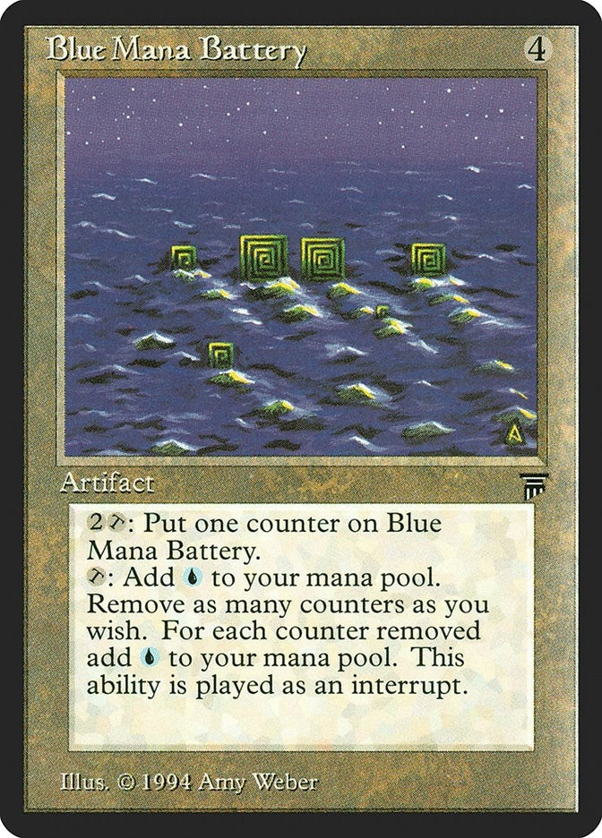 Image for Blue Mana Battery [Legends]