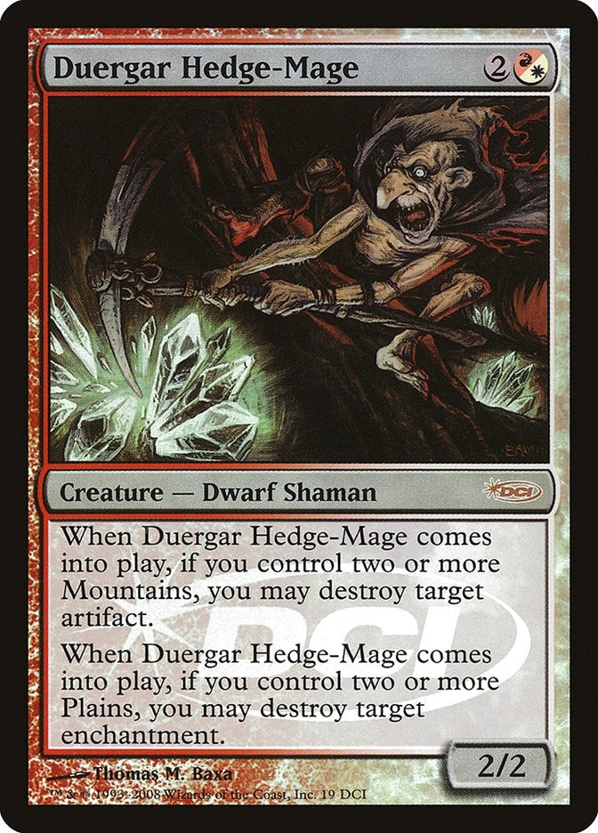 Image for Duergar Hedge-Mage (19) [WPN & Gateway Promos]