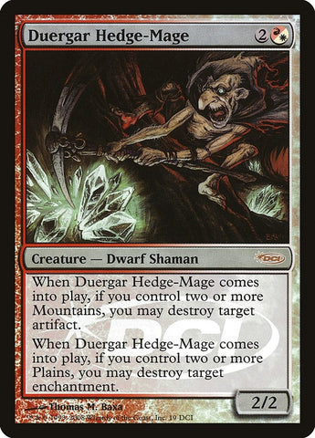Image for Duergar Hedge-Mage (19) [WPN & Gateway Promos]
