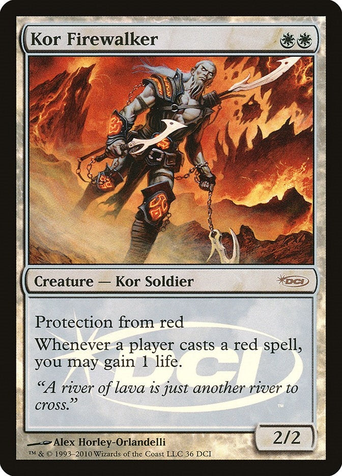 Image for Kor Firewalker (36) [WPN & Gateway Promos]