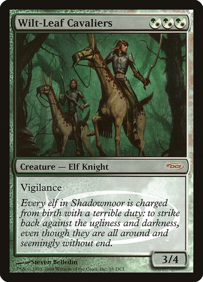Image for Wilt-Leaf Cavaliers (18) - Magic: The Gathering