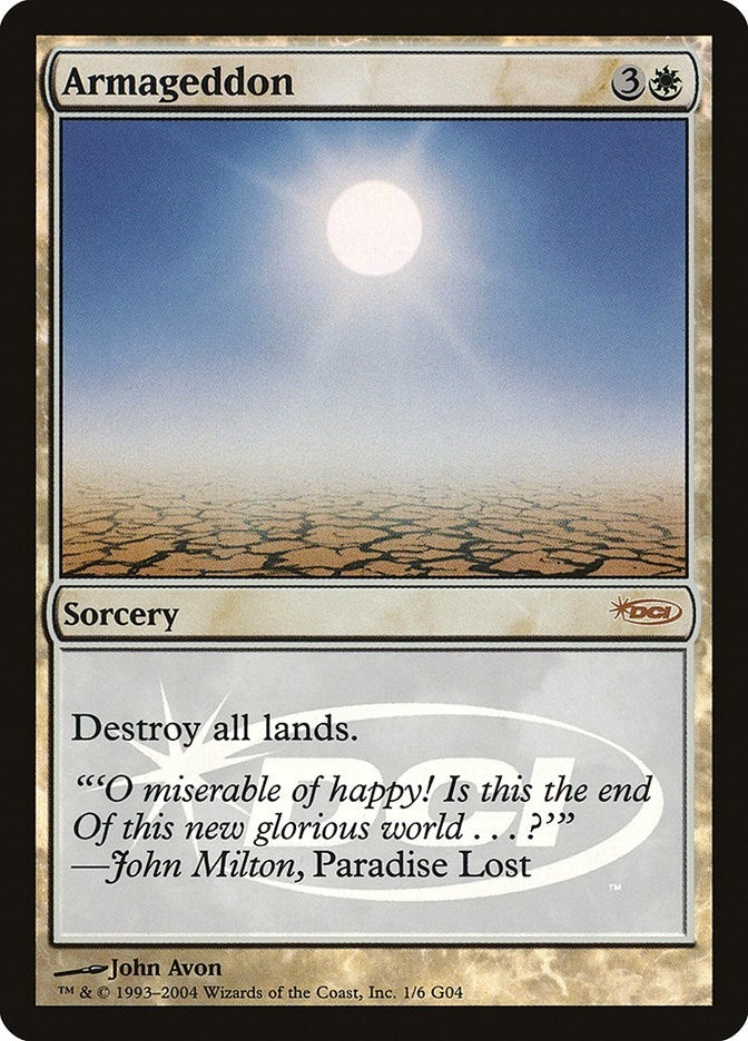 Image for Armageddon [Judge Promos]