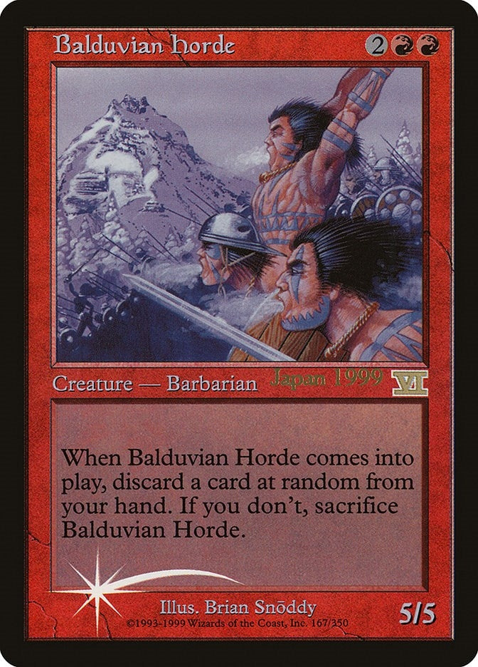 Image for Balduvian Horde (167) [Unique and Miscellaneous Promos]