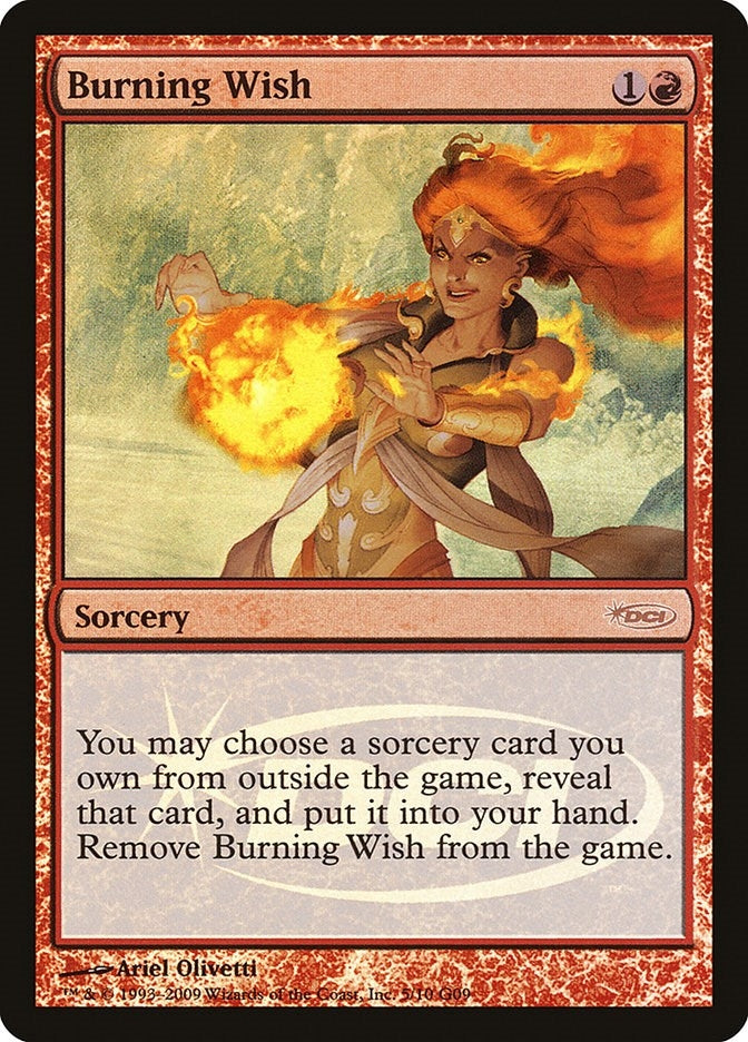 Image for Burning Wish [Judge Promos]