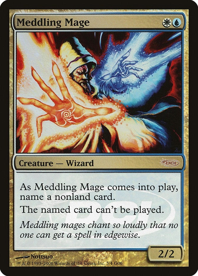Image for Meddling Mage [Judge Promos]