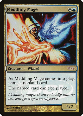 Image for Meddling Mage [Judge Promos]