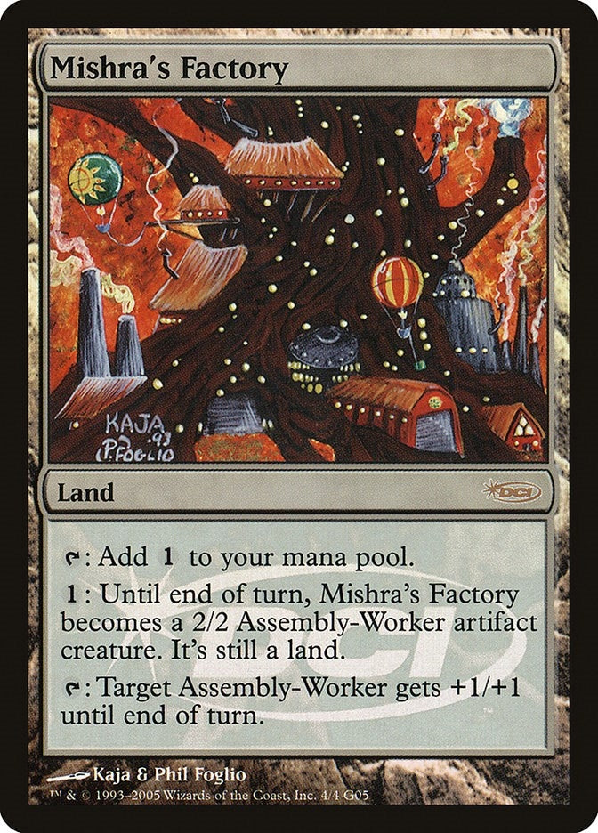 Image for Mishra's Factory [Judge Promos]