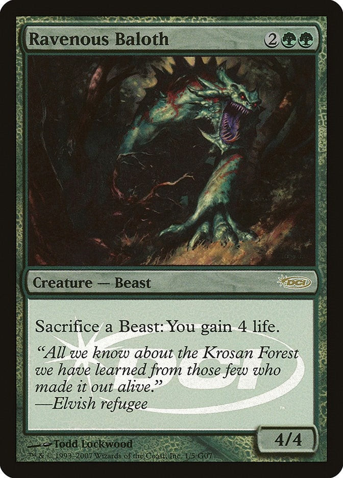 Image for Ravenous Baloth (1) - Magic: The Gathering