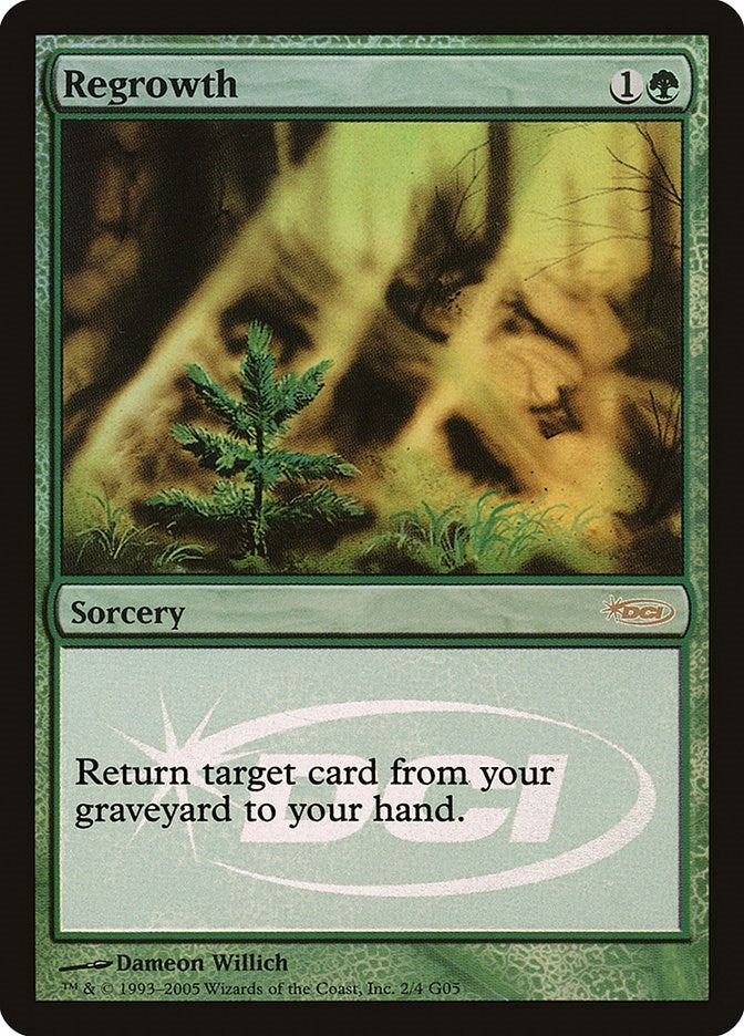 Image for Regrowth (2) - Magic: The Gathering