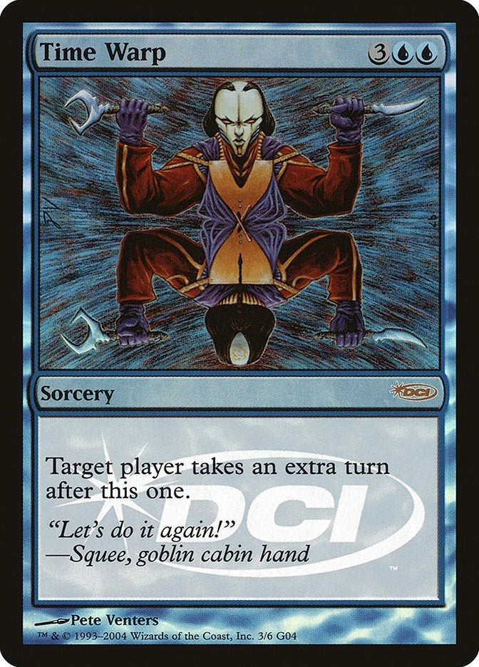 Image for Time Warp (3) - Magic: The Gathering