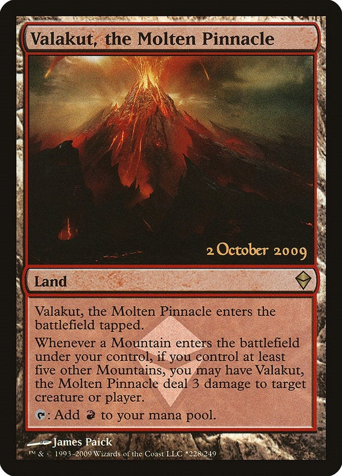Image for Valakut, the Molten Pinnacle (228) [Launch Party & Release Event Promos]